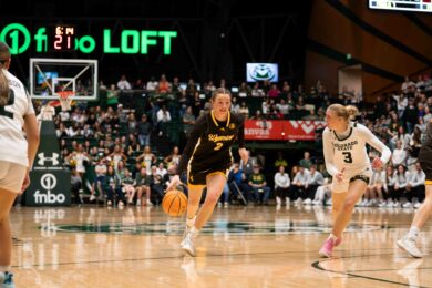 Short-Handed Cowboys Fall Late to Utah State; Cowgirls Dropped at Colorado State